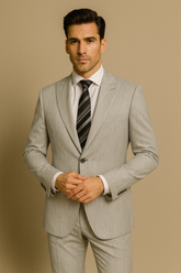 Light Grey Business Suit